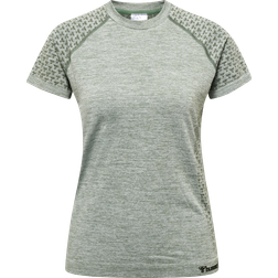 Hummel CI Seamless T-shirt W - Lily Pad Melange