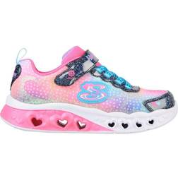 Skechers Girl's Flutter Heart Lights Simply Love - Navy/Pink/Multi