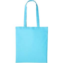 Nutshell Plain Strong Shoulder Shopper Bag - Turquoise