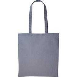 Nutshell Plain Strong Shoulder Shopper Bag - Steel Mid Grey