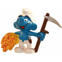 Schleich Farmer Smurf with Skythe 21010