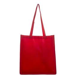 United Bag Gusseted Tote Bag - Red