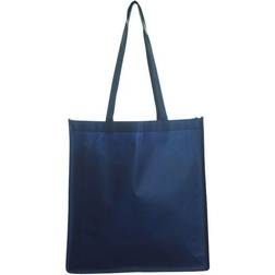 United Bag Gusseted Tote Bag - Navy