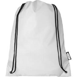 Bullet Oriole Drawstring Backpack - White