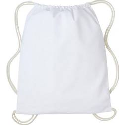 Nutshell Drawstring Gymsac - White/Natural