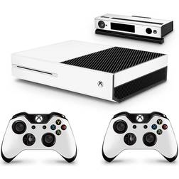 giZmoZ n gadgetZ Kinect /Xbox One Console Skin Decal Sticker + 2 Controller Skins - White Look