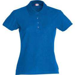 Clique Women's Plain Polo Shirt - Royal Blue