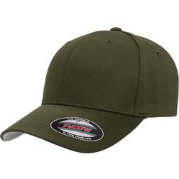 Flexfit Kid's Wooly Combed Cap - Olive Green