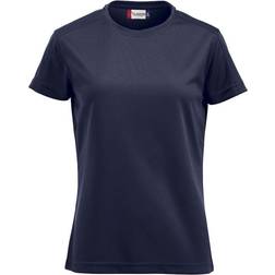 Clique Women's Ice T-shirt - Dark Navy