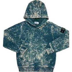 Stone Island Junior Hoodie - Distressed Green