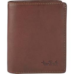 Tony Perotti Vertical Wallet W - Dark Brown