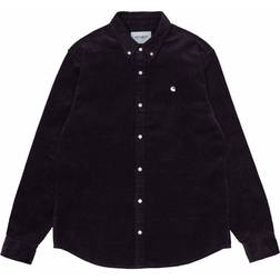 Madison Cord Shirt - M- Dark Iris/Wax