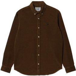 Carhartt Madison Cord Shirt - Tawny/Black