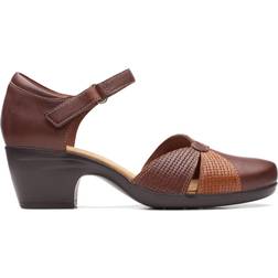 Clarks Emily Rae - Dark Tan Combination