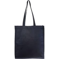 United Bag Long Handle Tote Bag - Black