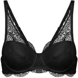 Simone Pérèle Karma 3D Molded Lace Spacer Bra - Black