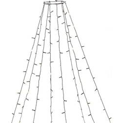 Konstsmide Frosted LED Black Julgransbelysning 240 Lampor