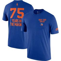 Nike New York Knicks Hardwood Classics Classic Edition Courtside T-Shirt 2021-22 Sr