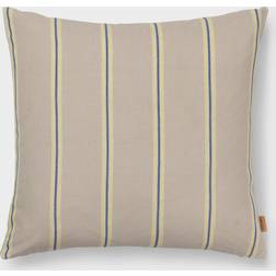 ferm LIVING Grand Komplet pyntepude Oyster/Lemon/Clear Blue (50x50cm)