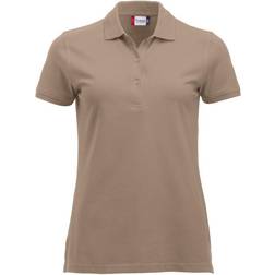 Clique Women's Marion Polo Shirt - Caffe Latte