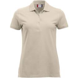 Clique Women's Marion Polo Shirt - Light Khaki