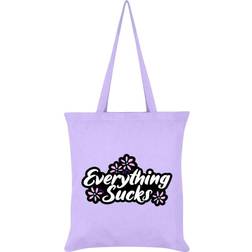 Grindstore Everything Sucks Tote Bag - Lilac