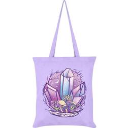 Grindstore Mystical Mushrooms Tote Bag - Lilac