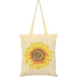 Grindstore Sunflower Tote Bag - Cream/Yellow