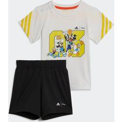 adidas X Disney Infant's Mickey Mouse Summer Set - White/Off White (HK6653)