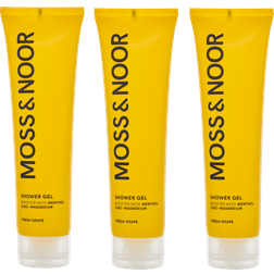 Moss & Noor After Workout Shower Gel Fresh Grape 150ml 3-pack