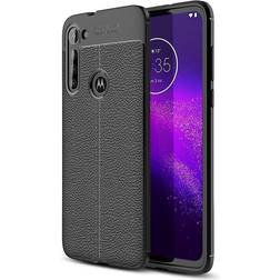 MTK TPU Case Litchi Texture for Moto G8 Power