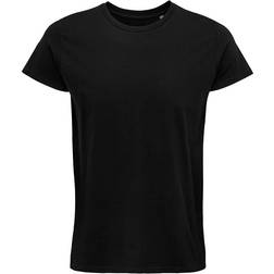 Sol's Mens Crusader Organic T-shirt - Deep Black