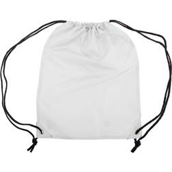 Shugon Stafford Plain Drawstring Tote Bag - White