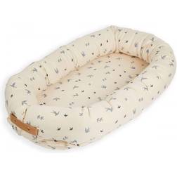 Filibabba Babynest Dancing Swallow Blue