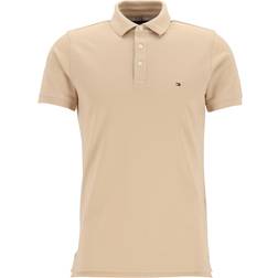 Tommy Hilfiger 1985 Collection Slim Fit Polo Shirt - Clayed Pebble