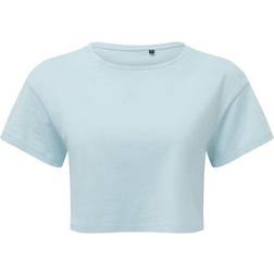 Tridri Women's Crop Top - Sky Blue