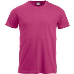 Clique New Classic T-shirt M - Bright Cerise