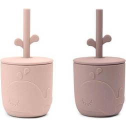 Done By Deer Peekaboo Straw Cup 2-pack