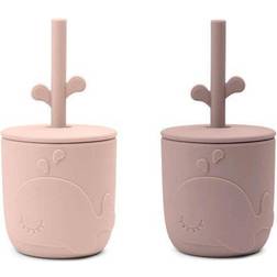 Done by Deer Peekaboo Straw Cup 2-pack