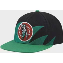 Mitchell & Ness Boston Celtics Hardwood Classics Sharktooth Snapback Cap Sr