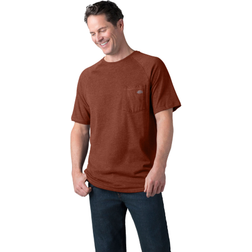 Dickies Cooling Short Sleeve T-shirt - Red Rock Heather