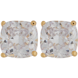 Kate Spade Square Stud Earrings - Gold/Transparent