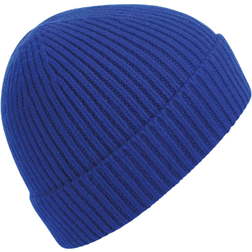 Beechfield Engineered Knit Ribbed Beanie - Bright Royal