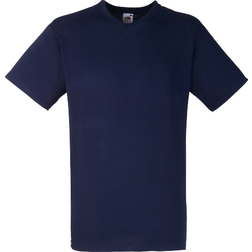 Fruit of the Loom Valueweight V-Neck Short Sleeve T-shirt M - Deep Navy