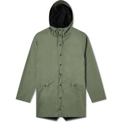 Rains Long Jacket Unisex - Evergreen