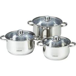 Maestro Classic Batterie de cuisine avec couvercle 6 Pièces