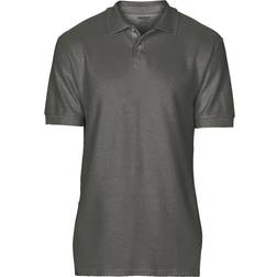 Gildan Softstyle Short Sleeve Double Pique Polo Shirt M - Charcoal