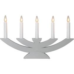 Star Trading Navida Grey Candle Bridge 42cm