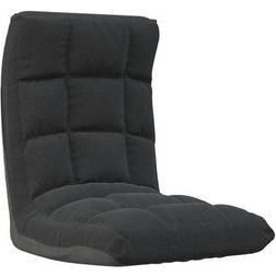 vidaXL 336590 Chair Cushions Black (64x50cm)