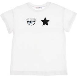 Chiara Ferragni Maxi Eyestar T-shirt - White (5196009205)